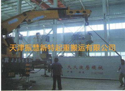 500吨液压机室内组装